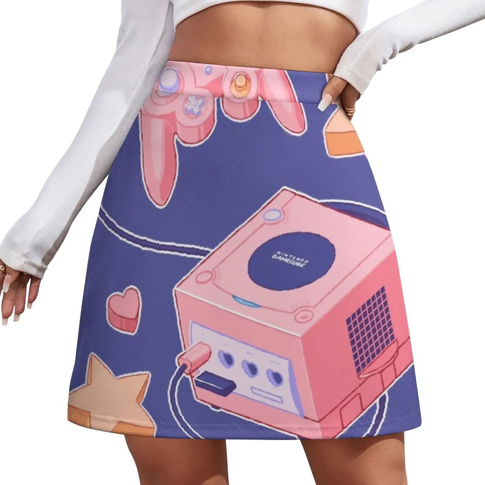 retro gaming Mini Skirt mini skirt for women women's clothing trend 2023