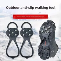 5-Pronged Anti-Slip Ice Cleats Northern Hemisphere Winter Outdoor Snow and Ice Prevention Shoe Covers Sole Protectors Wholesale 1