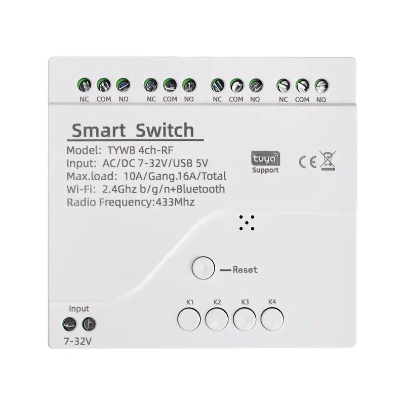DC 5V-32V Intelligence WiFi Relay Module 5V 12V 24V Wireless WIFI Module Things Smart Home Remote Control Switch - Image 3