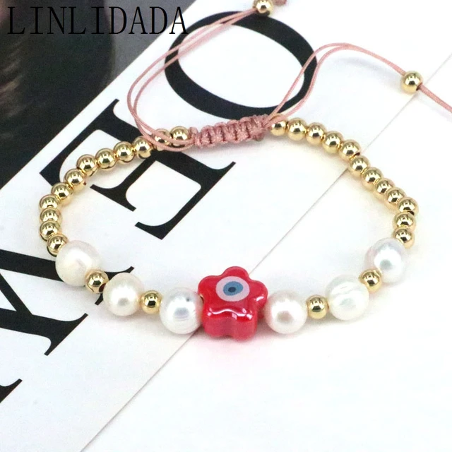 Evil Eye Beads Jewelry Making  Pandora Jewelry Evil Eye Charm - 10pcs New  Round - Aliexpress