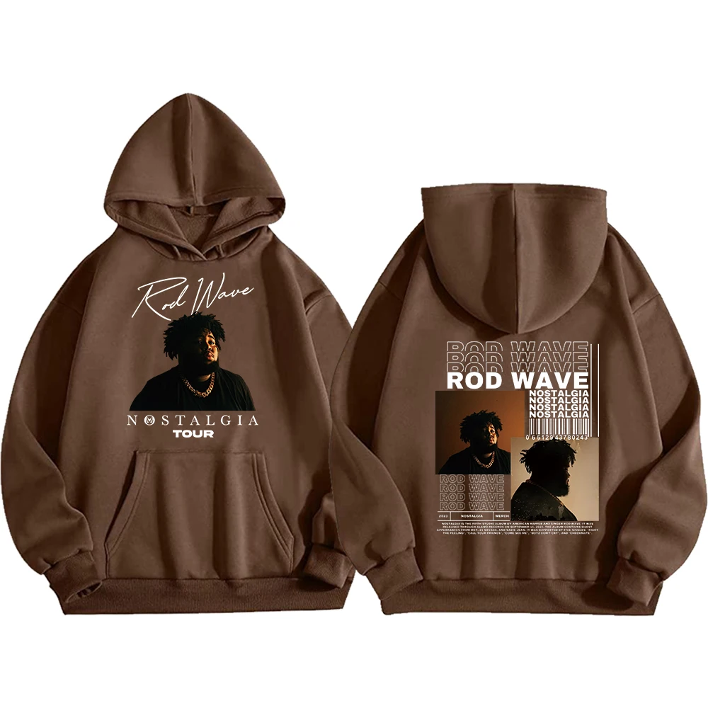 Description Picture 3 of item2024 Retro Rod Wave Rapper Vintage Hoodie Vrouw Man Rap Hiphop Muziek Pullover Tops Streetwear Unisex