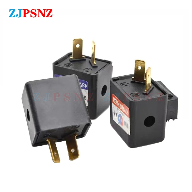 

DC12V 48V 60V Flasher Relay Buzzer Beep Flasher Relay Turn Signal Blinker Indicator LED Flashers Turn Light Signals Square 2Pins