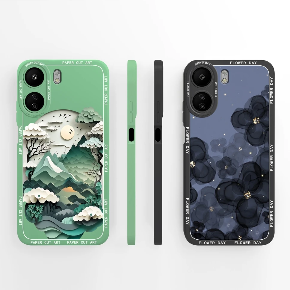 Lovely Girl Smooth Liquid Protective Back Cover s Shell Bumper