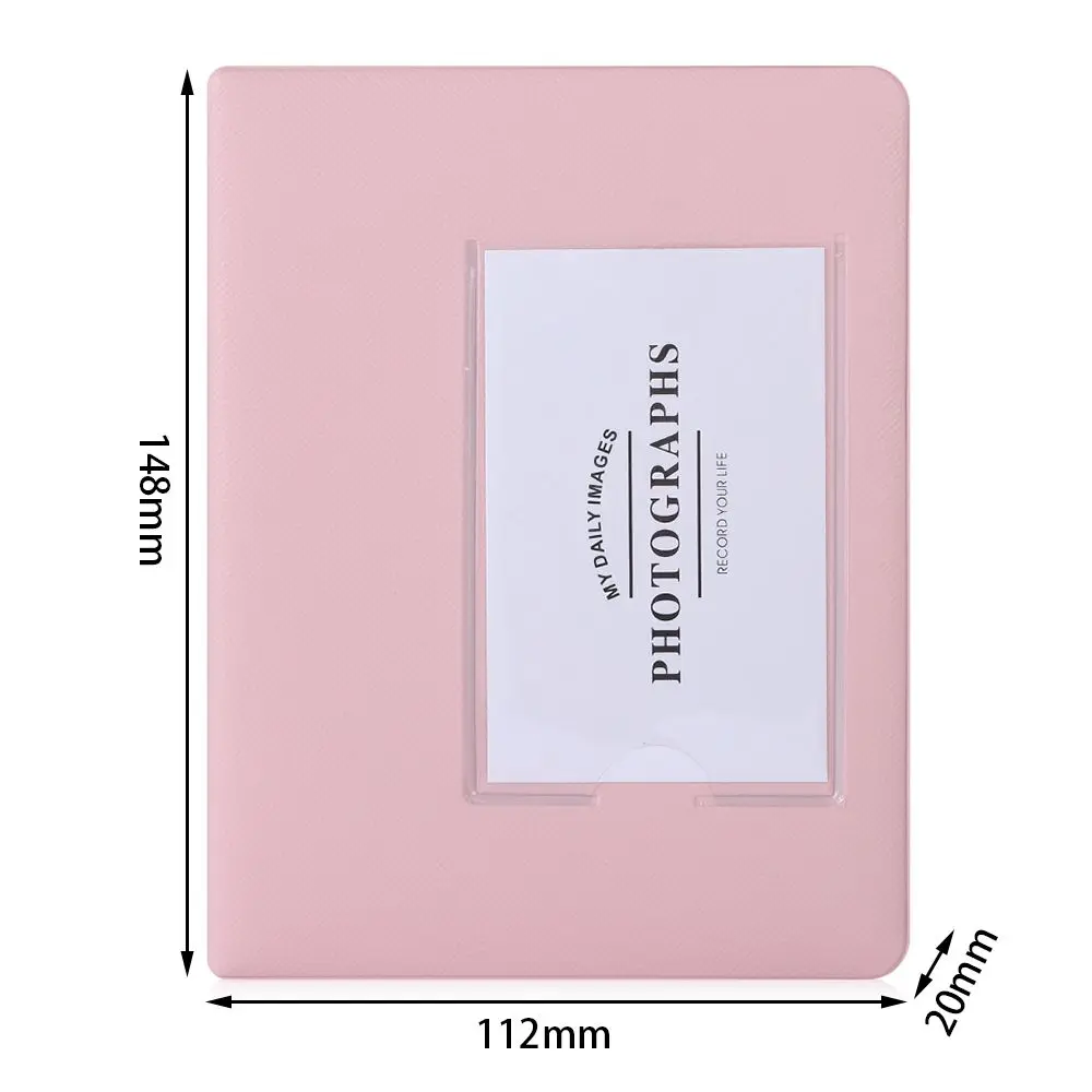 Tot stand brengen reguleren dubbellaag Mini Instant 3 Inch 64 Zakken Photocard Houder Voor Polaroid Fotoalbum Foto  Case Voor Film Instax - AliExpress
