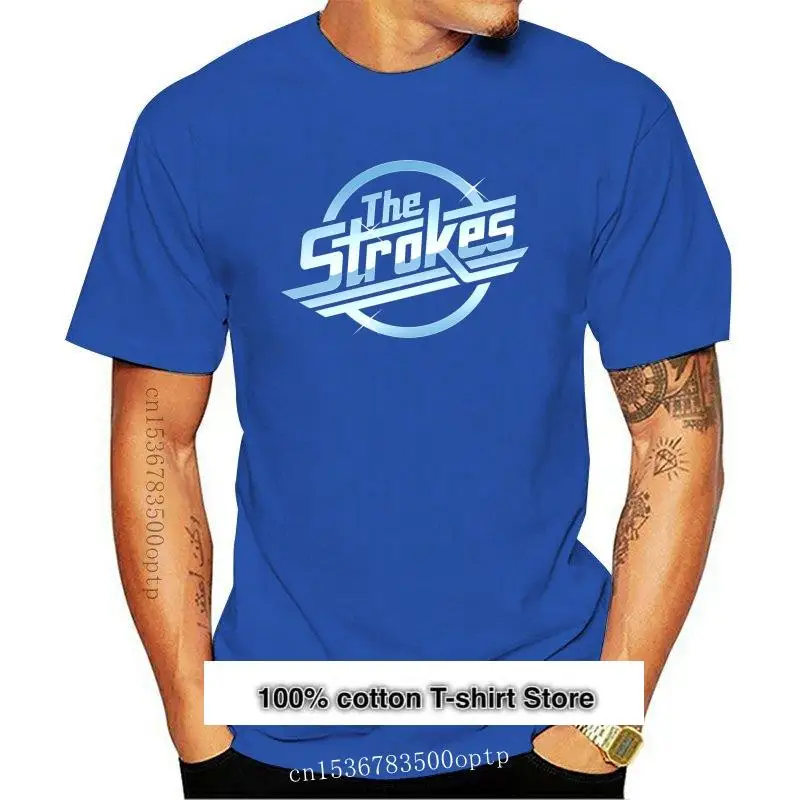 

Camiseta de The Strokes para hombre, camisa negra, camiseta para mujer