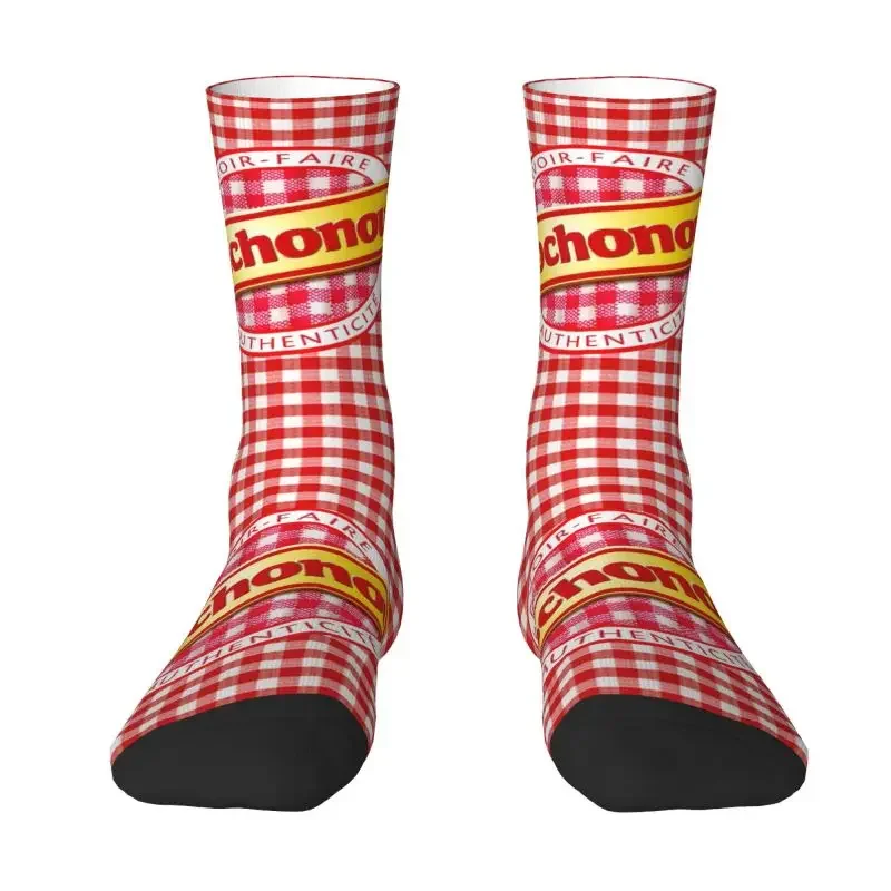 

Pig Cochonou logo dress socks mens womens warm fashion novelty crew socks