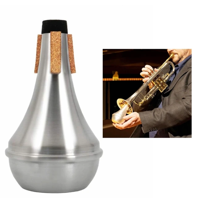  Aluminum Trumpet Straight Mute, Practice Trumpet Mute