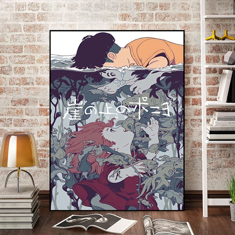 Рисунок 2 - Студия Ghibli постер для украшения