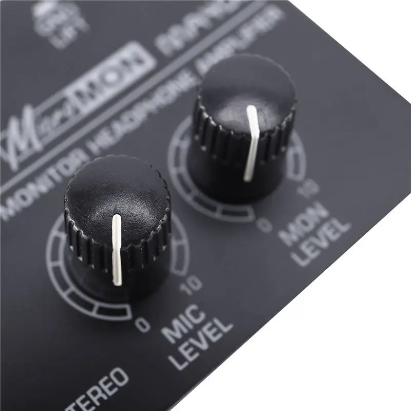 ABKN-3X Ma400 헤드폰 프리앰프 마이크 프리앰프 헤드폰 프리앰프 개인 모니터 믹서, EU 플러그