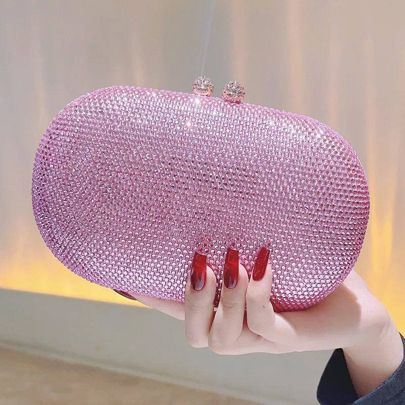 Messenger Crystal Sparkling Bags Shoulder Crossbody Handbags For Women Female Casual High-Quality Versatile Luxury Fashion New