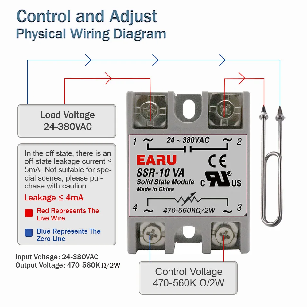 SSR-10VA SSR-25VA SSR-40VA SSR tömör Tartomány Lovat vált feszültség Szabályozó AC24-380V output+potentiometer számára PID Hőfok Számvevő