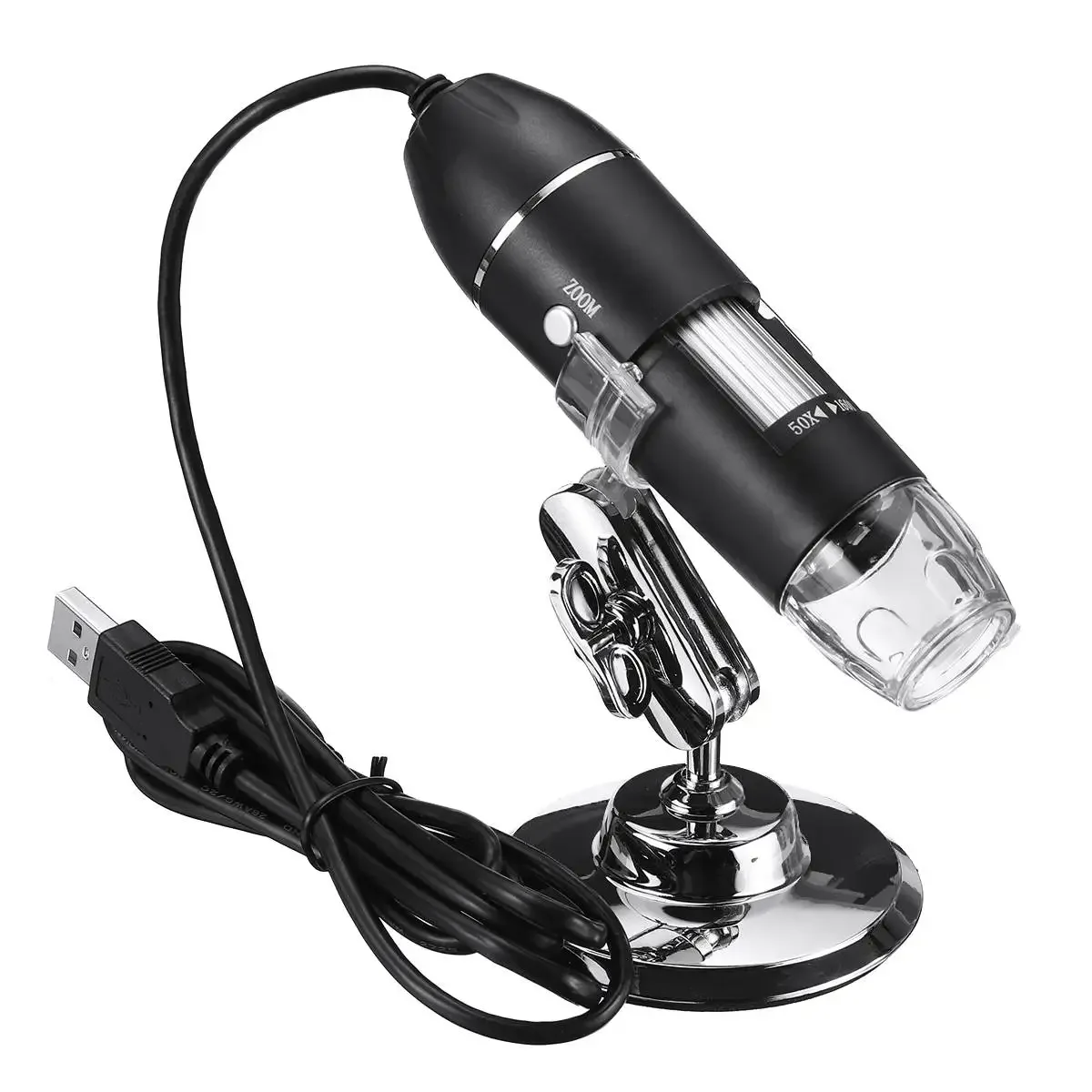 

Adjustable 1000X 2MP 1080P 8 LED Digital Microscope USB Magnifier Electronic Stereo USB Endoscope For Phone PC