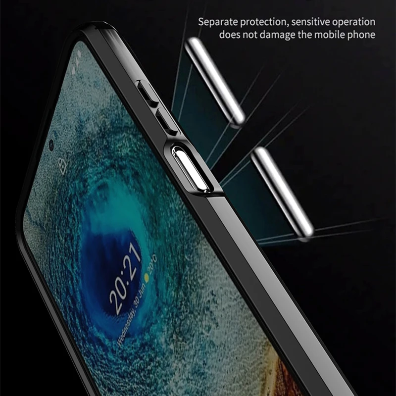 Premium Soft Silicone Armor Case - Slim Carbon Rubber TPU Cover