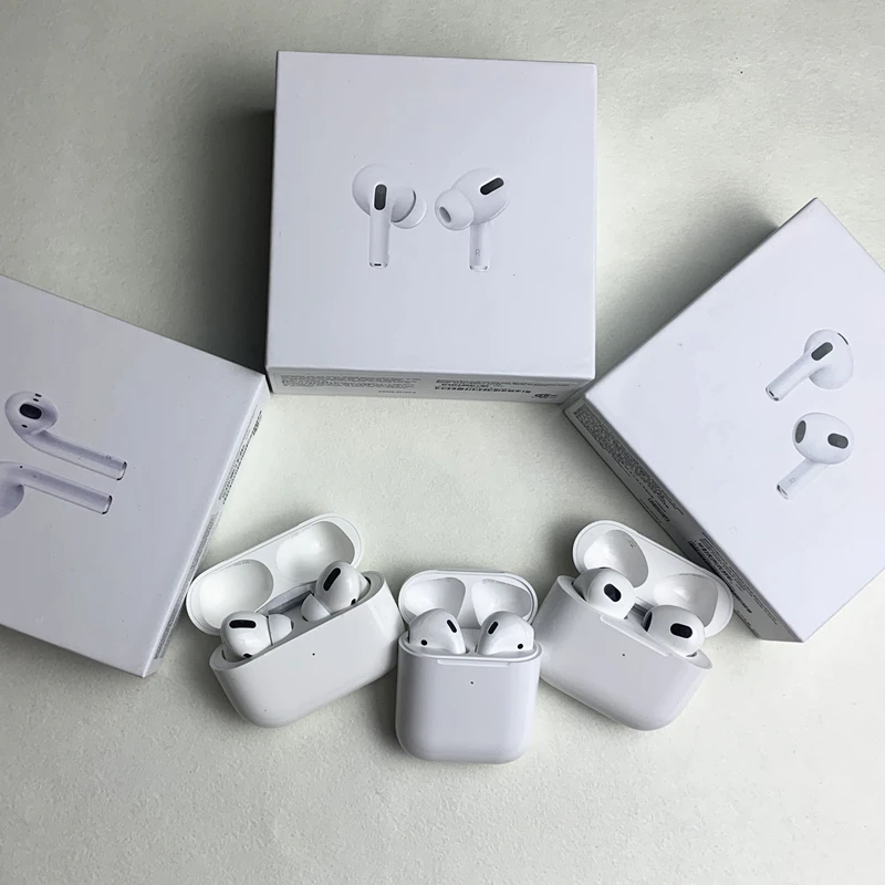 NEW ANC Headphone for airpoddings 3 pro 2 Wireless Bluetooth Earphone Earbuds GPS+Rename+Wireless charging+Smart Sensor+ANC |