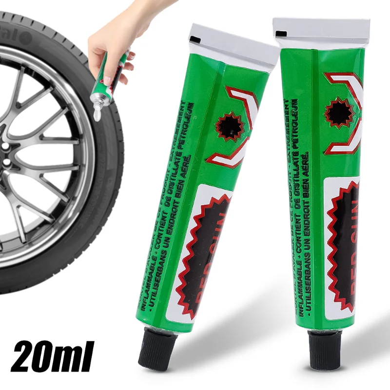 Tire Repair Glue Liquid Strong Rubber Glues Black Soft Rubber Wear-resistant Non-corrosive Adhesive Instant Strong Bond Leather 3