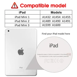 Tempered Glass Screen Protector for 7.9 Inch Tablets - Anti - Scratch Clear Protective Film (For iPad mini 1 2 3)