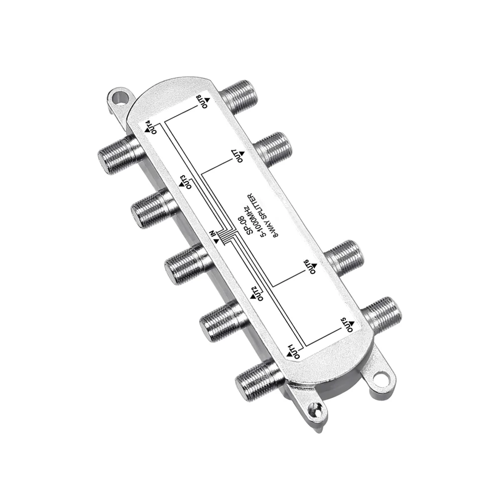 8 Way Port diplexer sat TV Signal Satellite Sat Coaxial Diplexer Combiner Splitter Cable Switch Switcher TV Signal Splitter tv splitter,satellite tv switch