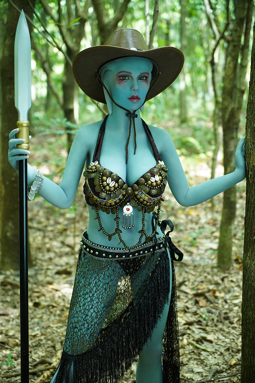 

Souty boneka seks fantasi 170cm kulit biru ukuran penuh TPE elf boneka cinta Payudara seperti hidup boneka dewasa alien anal vag