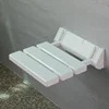 Wall-Mounted Folding Shower Seat Foldable Bath Stool for Toilet 3