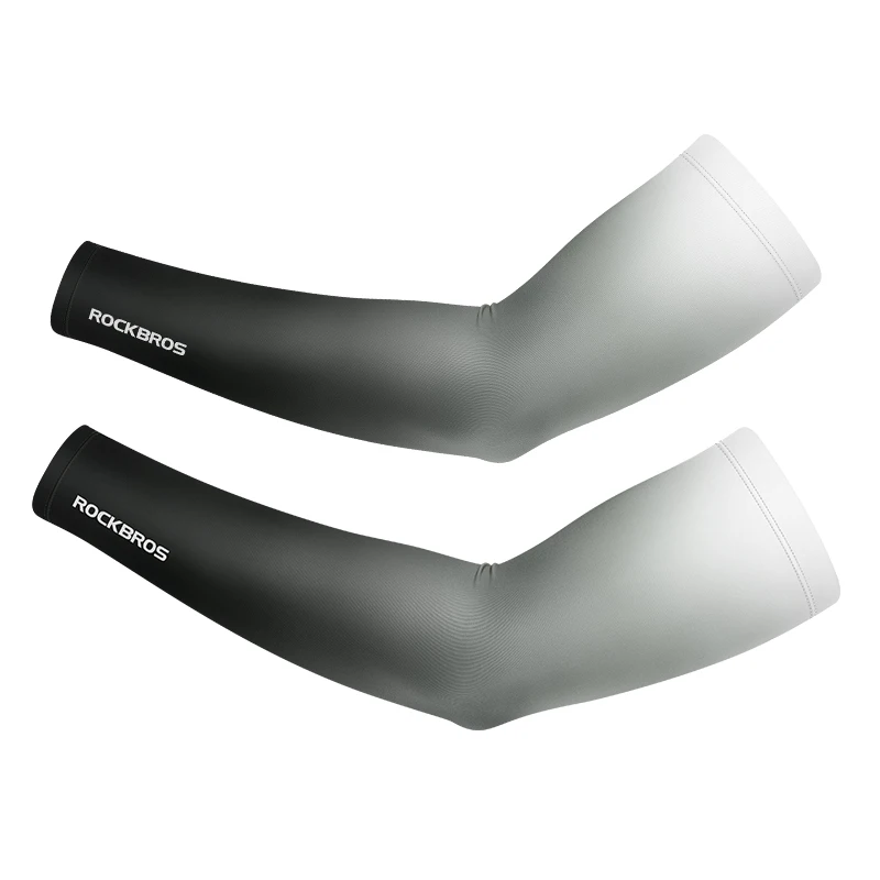 ROCKBROS Cycling Arm Sleeves Cover Sun UV Protection Arm Sleeves Ice