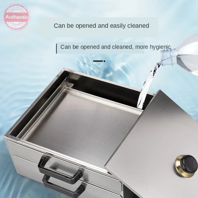 Large capacity Stainless Steel Rice Noodle Roll Steamed Bun Steam Machine Vermicelli Roll Steaming Furnace Steamer 1/2 Layer steaming cooker set