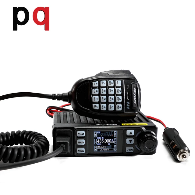 Anytone Mini émetteur-récepteur mobile double bande VHF/UHF 5 W/15