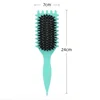 Women's Hair Comb Hollow Shaped Curly Hair Comb Multi Functional Scalp Massage And Anti-static Fluffy Hair Brush Hairstyle Tools 6