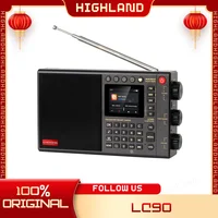Chaoyuan LC90 English Radio Bluetooth Wireless With Card IPS  All-Band FM Radio Screen custom Subwoofer Speaker Global Radio 1