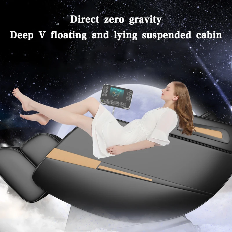 Massage Chair Home Full Body Deluxe Zero-gravty Multifunctional Electric Office Massage Chair Sofa Bluetooth Music  Heating 4