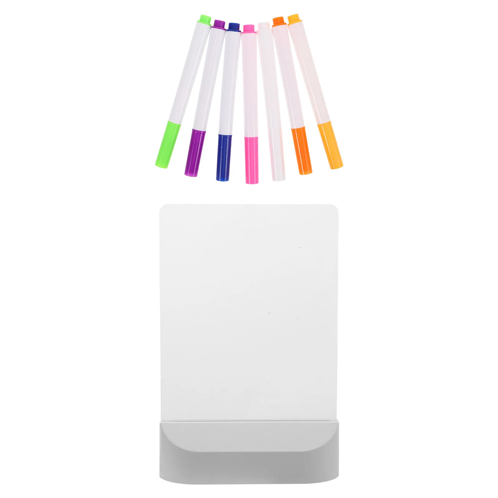 1세트 LED 아크릴 드라이 이레이즈 드로잉 보드 어린이용 라이트업 낙서 패드 지울 수 있는 야간 조명 메모 보드 침실 아트 장식