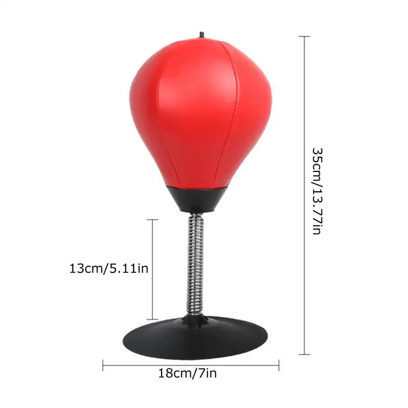 Tabletop Punching Bag With Suction Cup & Stand Boxing Speed Ball Boxing Equipment For Anger Management Toys 