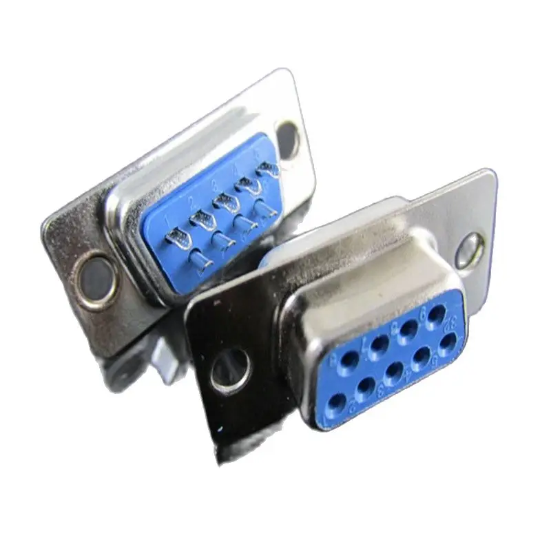 

DB9 hole type (female) serial port plug serial port plug RS232 welding head serial port for female welding wire