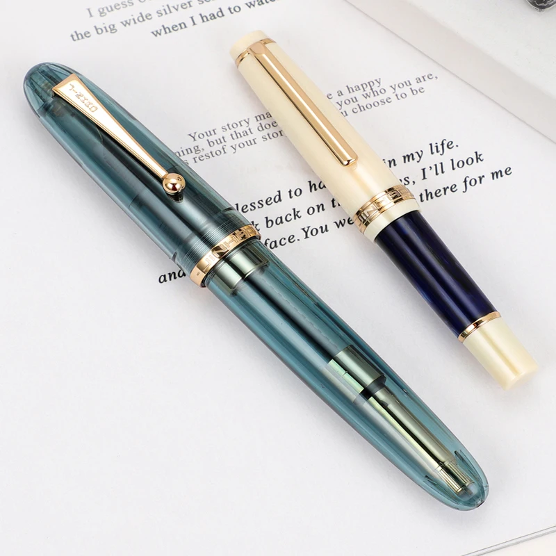 penpen様 Jinhao 9019万年筆,超微細/ファイン/ミディアムペン先,大型樹脂