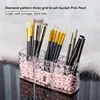 Cosmetics Storage Case Plastic Makeup Jewelry Storage Rack Clear Brush Pen Lipstick Display Shelf Holder Bathroom Organization 4