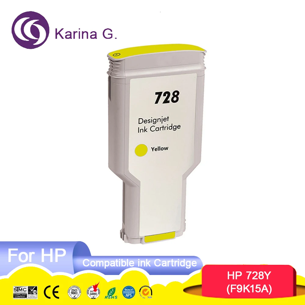 For HP 728 Compatible Ink Cartridge For HP 728 HP728 suit for DesignJet T730 T83