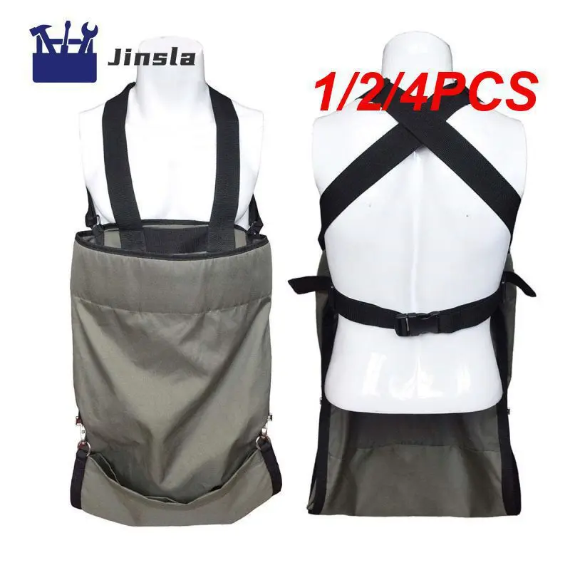 

1/2/4PCS Grown Fruit Picking Bag High Bearing Capacity Vegetable Picking Apron Oxford Cloth Harvest Apron Collection Bag