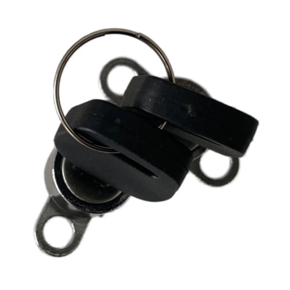 Serrures Barre De Toit Kit Avec 4 Cylindres De Serrure, 2 Clés Et 1 Clé