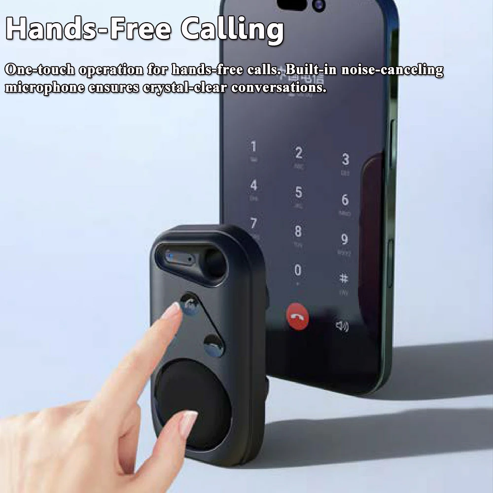 Mini Pocket Bluetooth Speaker Outdoor Wearable Sports Walkman Soundbar Wireless Lossless MP3 Music Player Noise Reduction Calls