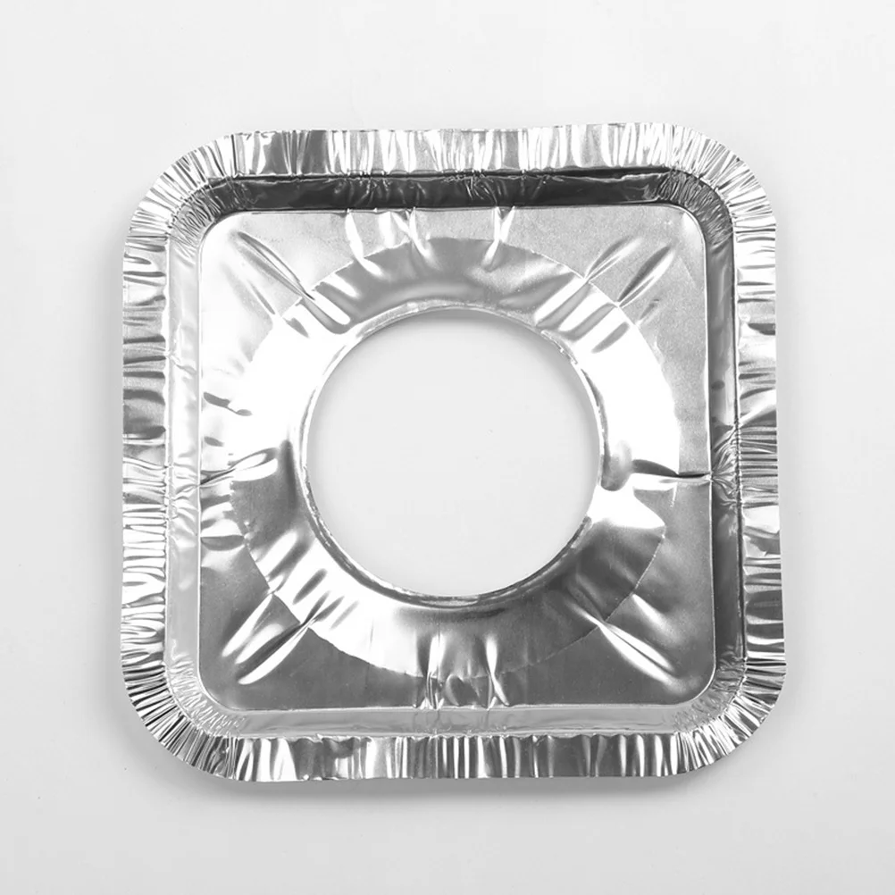 Portable stove 20 Pcs 2 gas burner aluminum foil stove liners furnace cover covers oven for top