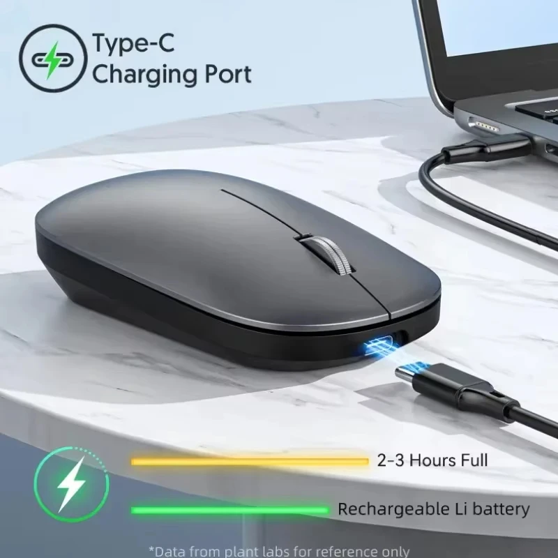 OnePlus Dual-Mode Silent Ergonomic Wireless Mouse with Type-C Charging