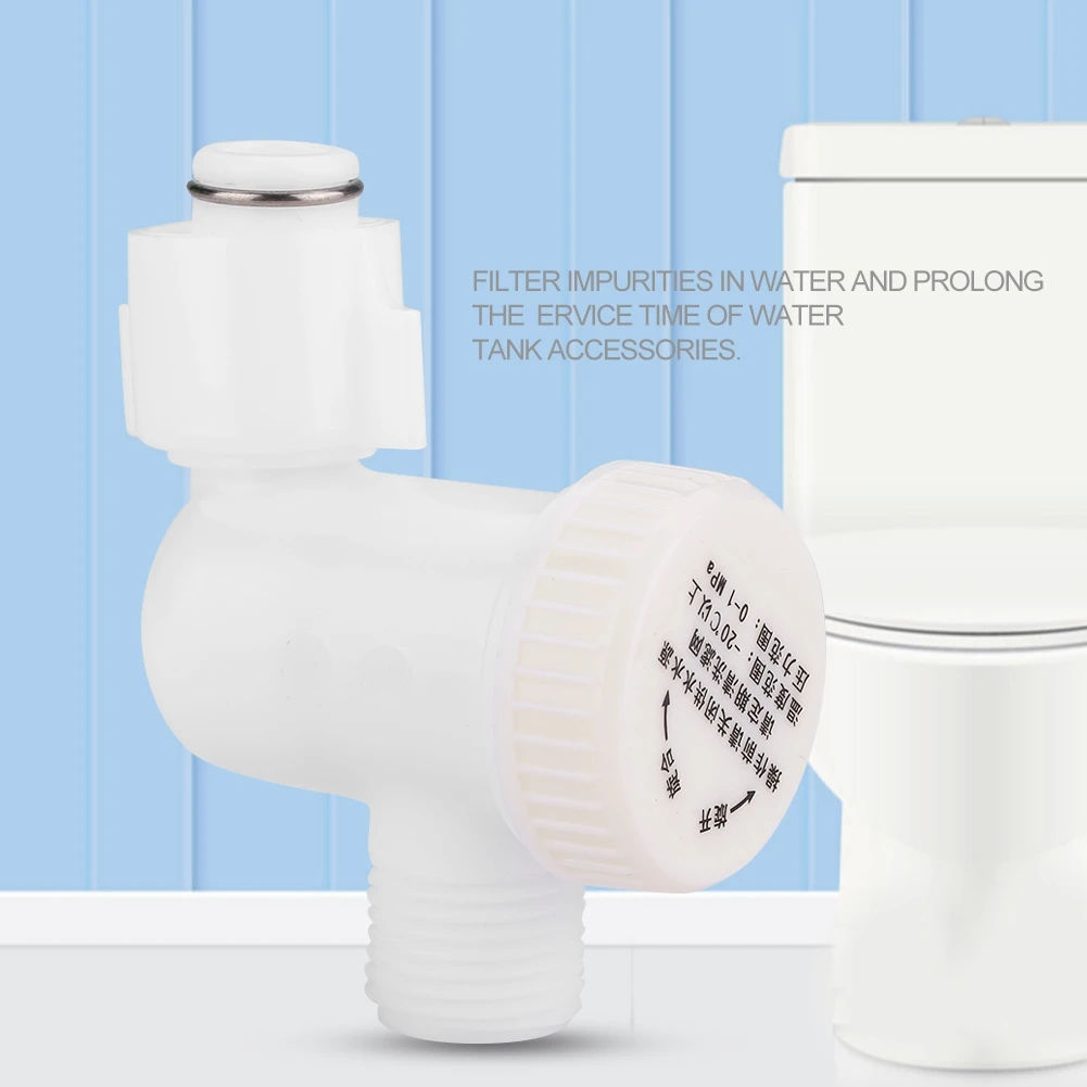 1PC Toilet Filter Toilet Inlet Valve Water Filter Fitting Stainless Steel Mesh Bathroom Accessory