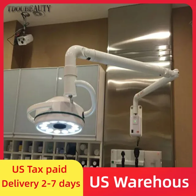 36W Wall Mounted Pet Surgery Lamp Surgical Oral Operating Implant LED Lamp Dental Oral Light Lamp Medical Exam Light