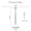 Foldable LED Desk Lamp USB Rechargeable Reading Lights 3 Levels Dimmable Touch Eye Protection For Bedroom Bedside Study Lighting 6
