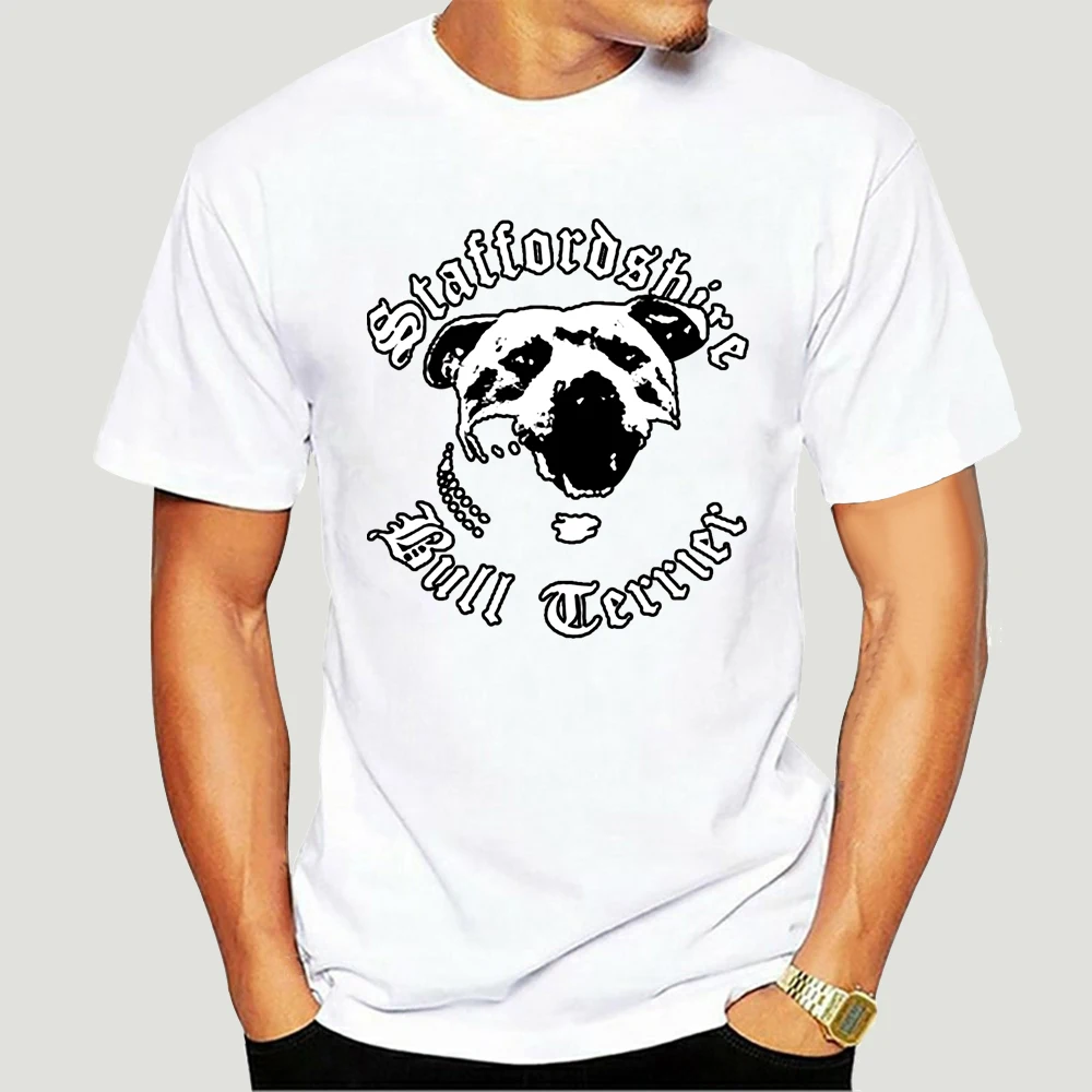 Magliette Divertenti Stafler Bull Terrier Dog T-Shirt Moda Uomo 5909X