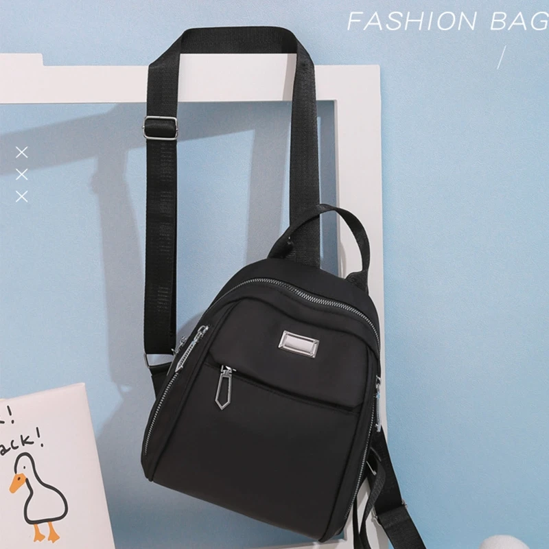 Women Backpack Purse Nylon Rucksack Lightweight Fashion Casual Travel Ladies Shoulder Bag for Teenager Daypack 4