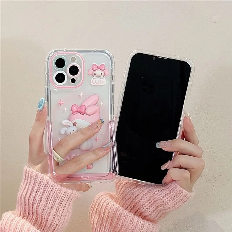 Cute Hellokitty Mymelody Cosplay - Realme U1 Back Cover For Girl