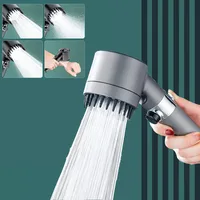 3 modes portable shower knobs replete for shower accessories bathroom items showerhead showers filter faucet replacement parts 1