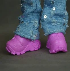 Wholesale Fashion Trend: Children's Doll Accessories - Girls' Gift Doll Shoes, Casual Style - One Size (Picture color C)