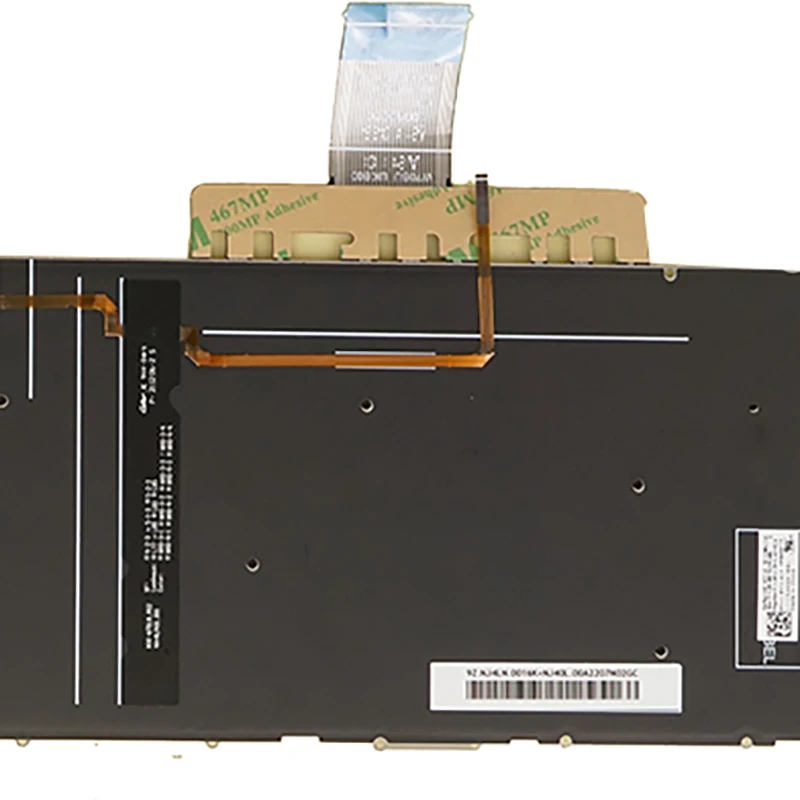Teclado Retroiluminado para Asus Zenbook Duo 14 Ux482 Ux482ea Ux482eg Ux482ear Ux482egr Ux4100e Ux4000f Azul la Espanhol e Árabe - Imagem 2