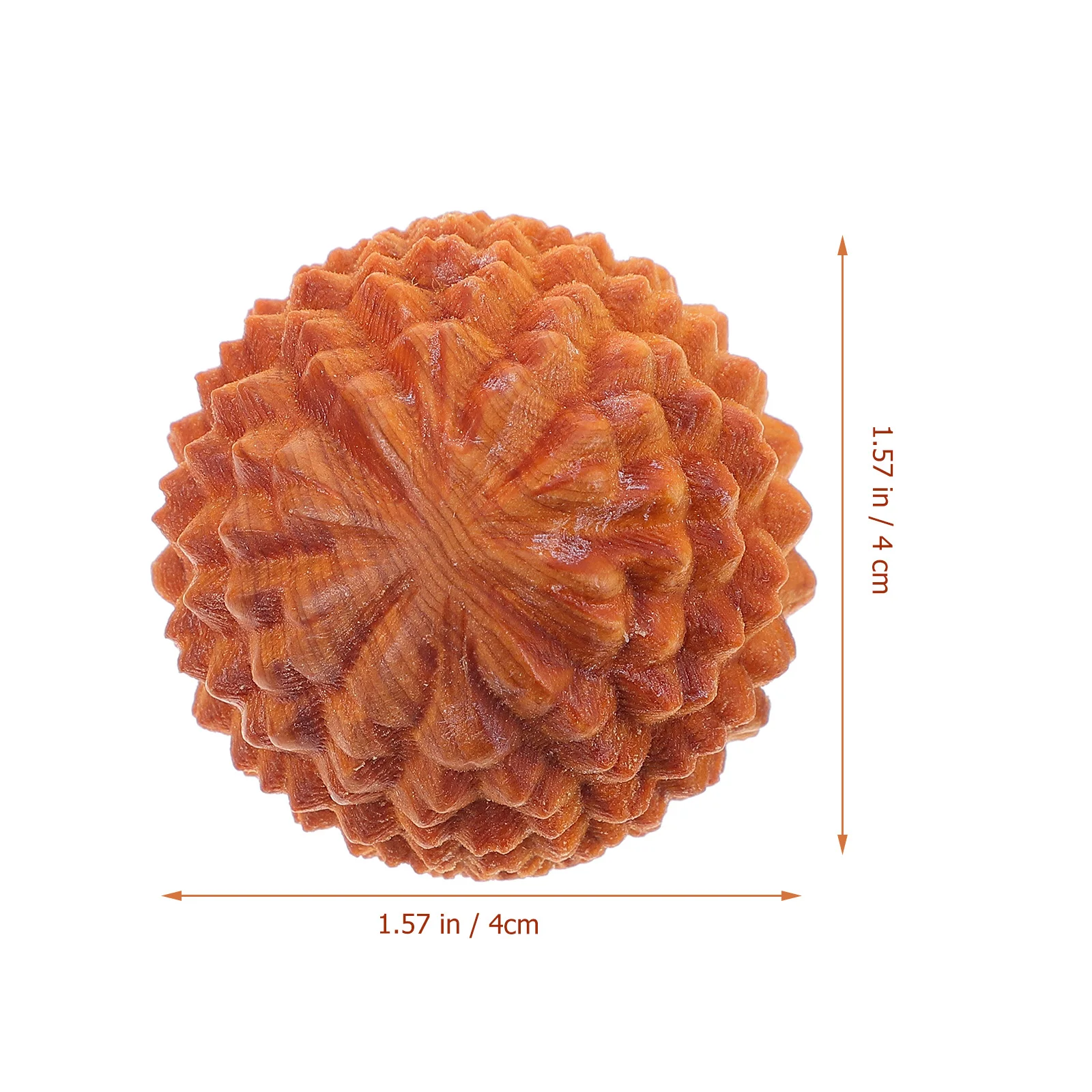 2pcs Wooden Acupressure Massage Balls 2